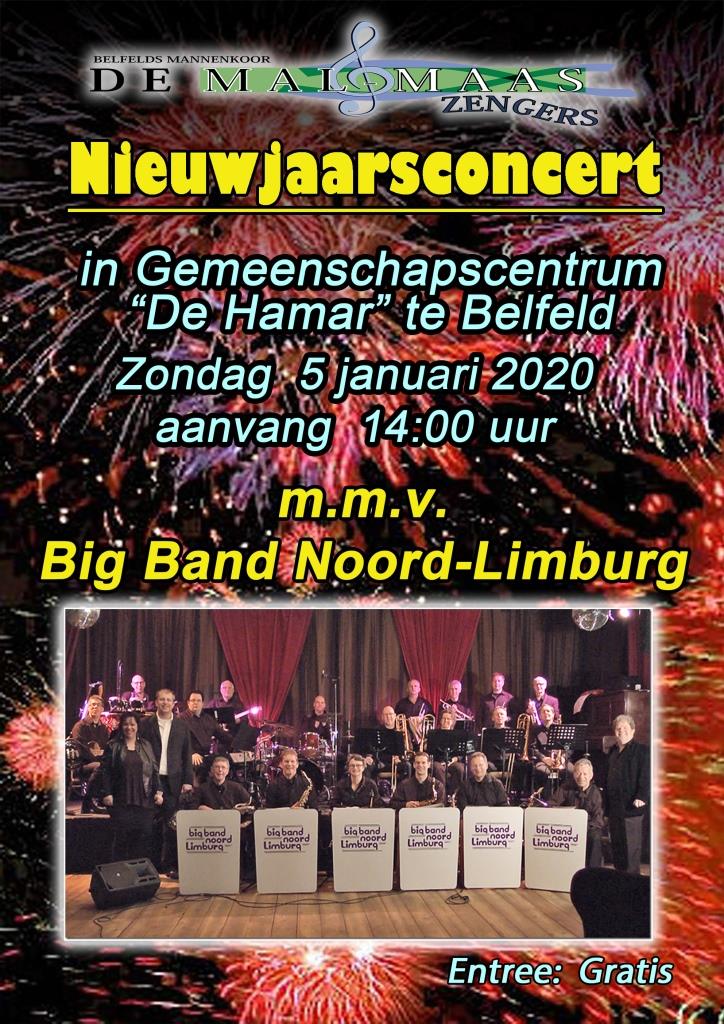 Poster Nieuwjaarsconcert 2020